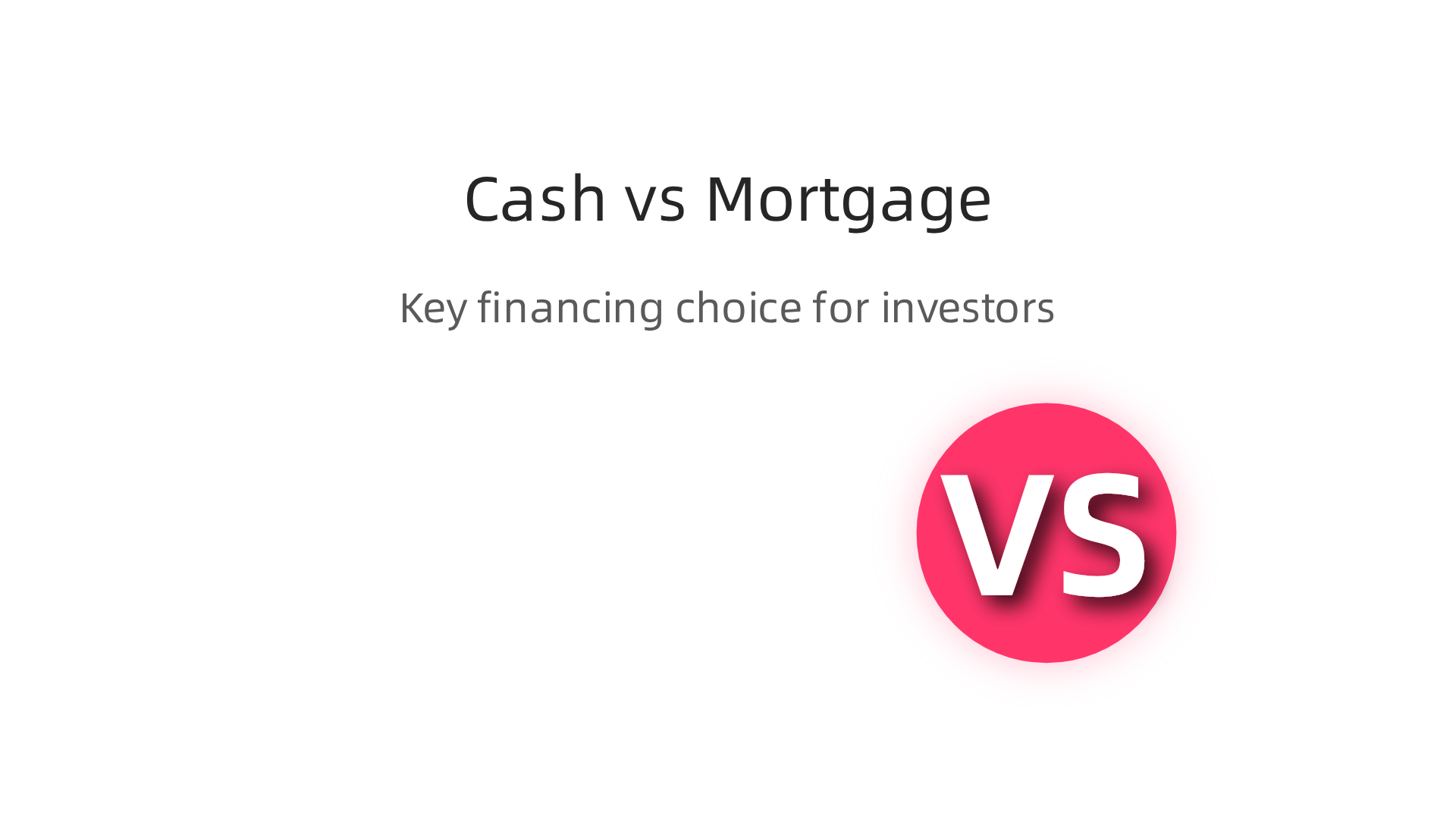 Investors weigh the benefits of cash purchases against leveraging mortgages for property acquisition.